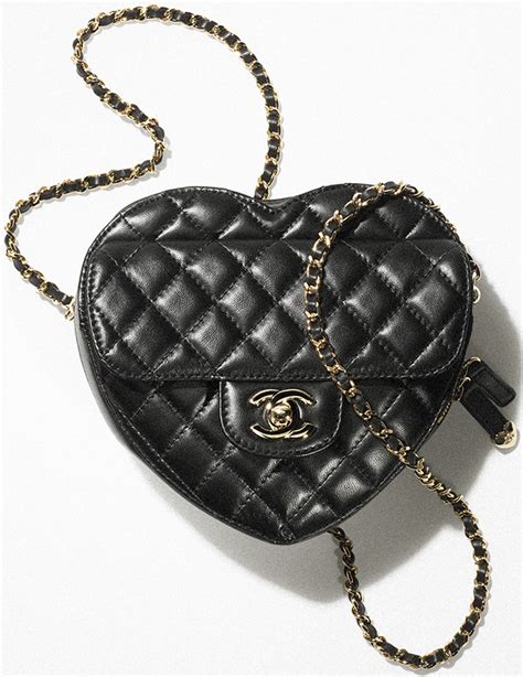 chanel bag with heart clasp|chanel heart bag price.